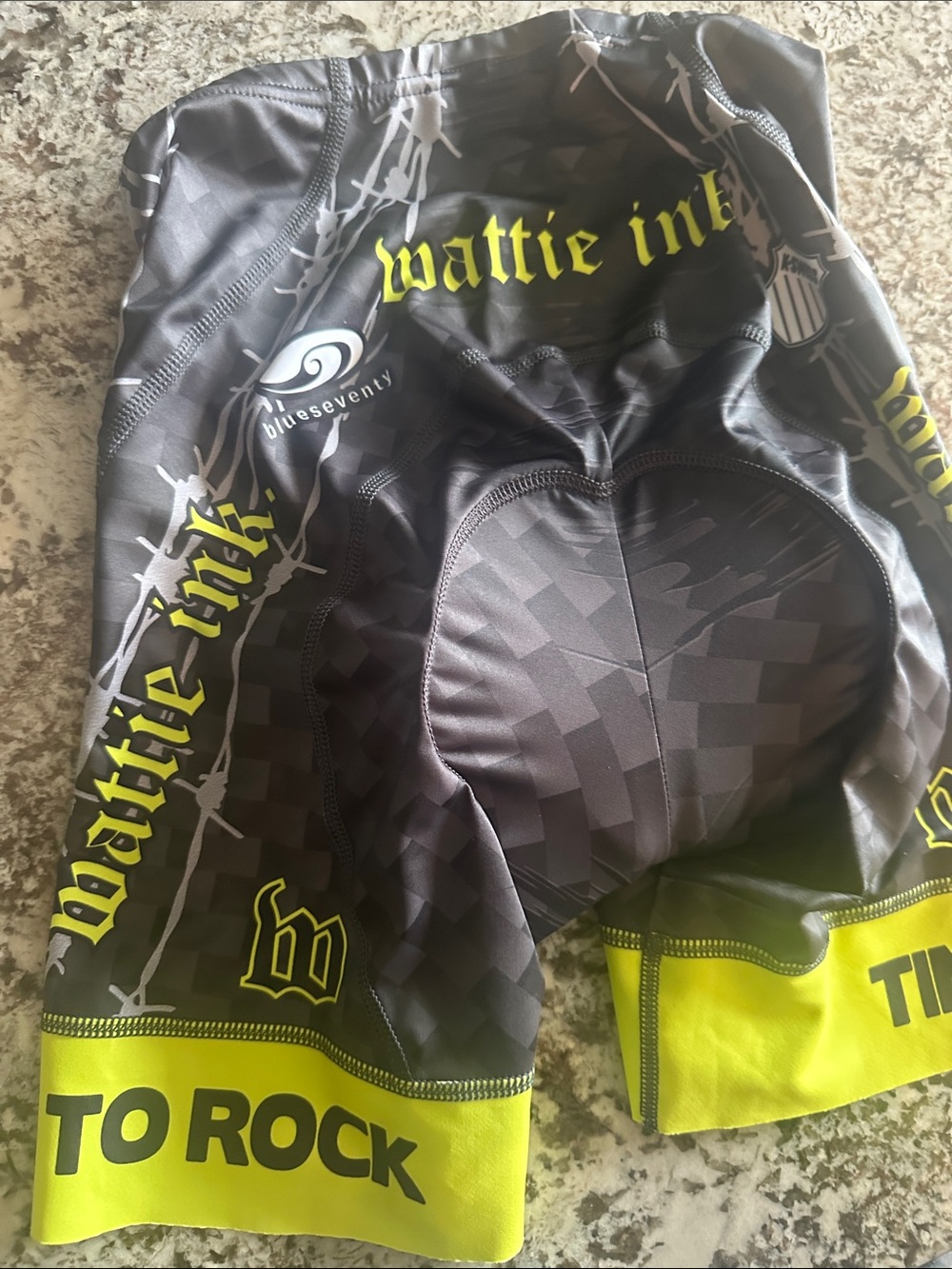 Blue Seventy padded bike Shorts - Picture 2 of 2